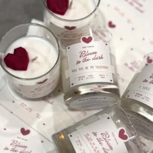 Nến thơm hoa hồng ROSE- Nến thơm trang trí